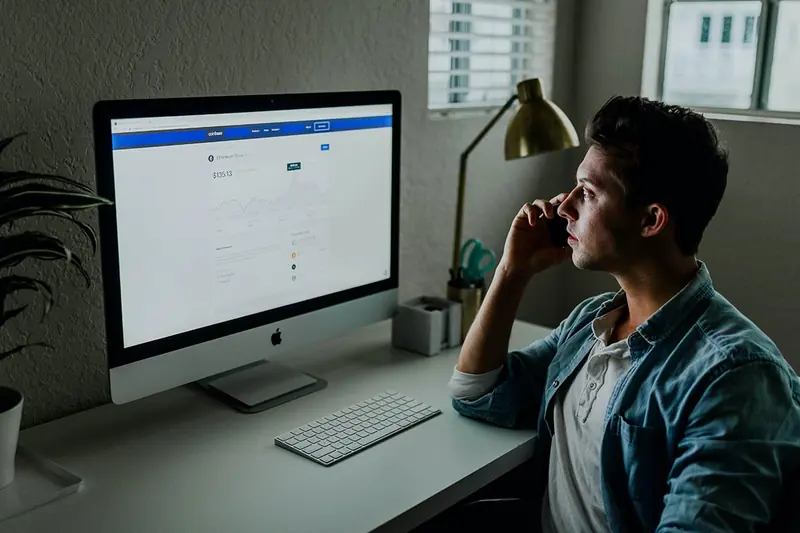 Arbeitsplatz im Back-Office von aLIVE Support